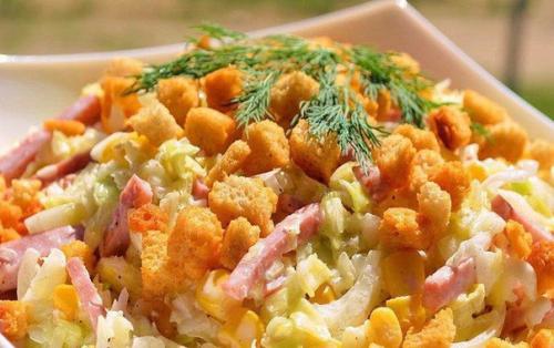 Топ - 10 вкуснейших салатов с ветчиной? 09