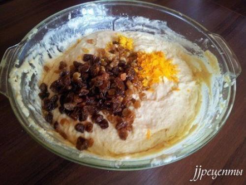 Пасхальный кулич.  Ингредиенты. 05