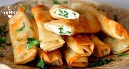 Сырные палочки из лаваша.

