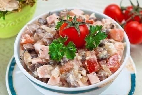 Топ - 10 вкуснейших салатов с ветчиной? 04