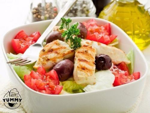 Топ - 5 салатов для легкого ужина. 04