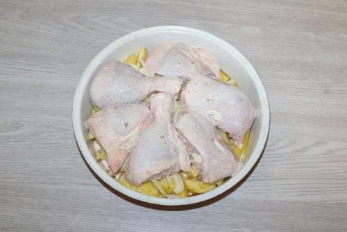 Картофель с курицей в сливках. 03 Картофель с курицей в сливках. 03