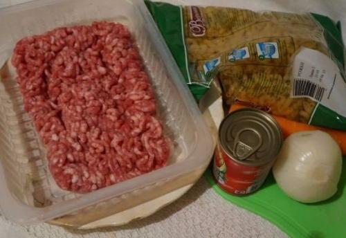 Запеканка из макарон. 01