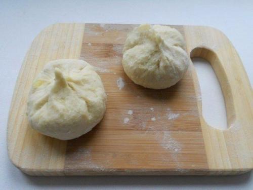 Галушки из картошки с мясом. 04