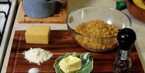 Макароны с сыром. 01