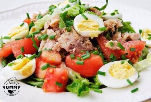 Топ - 5 салатов для легкого ужина.