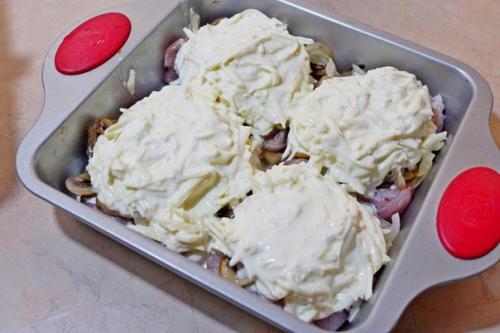 Мясо по-французски без майонеза. Мясо по-французски. Вкусный рецепт без майонеза.