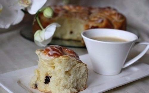 Булочки - бриоши с кремом патисьер. 04