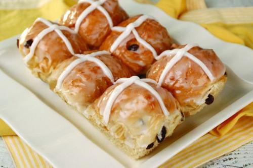 Английские пасхальные булочки (Hot Cross Buns).