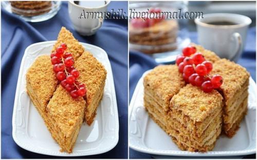 Медовик. Ингредиенты: Тесто: Медовик. Ингредиенты: Тесто: