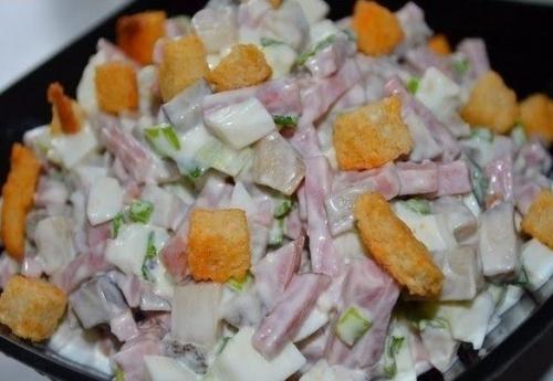 Топ - 10 вкуснейших салатов с ветчиной? 01