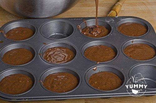 Быстрые шоколадные кексы. 08