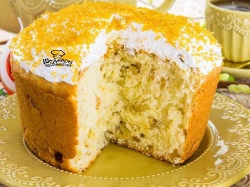 Кулич на ряженке. Очень вкусный, нежный и воздушный! 09 Кулич на ряженке. Очень вкусный, нежный и воздушный! 09
