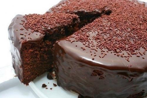 Пирог с божественным шоколадным вкусом. 04 Пирог с божественным шоколадным вкусом. 04