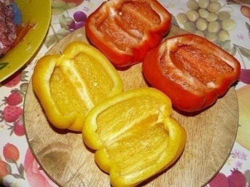 Перцы фaршировaнные.  Ингредиенты: 01