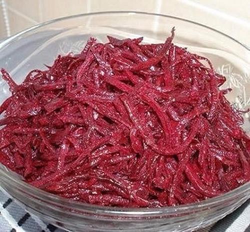 Свекла по-корейски - закуска вне конкуренции! 

