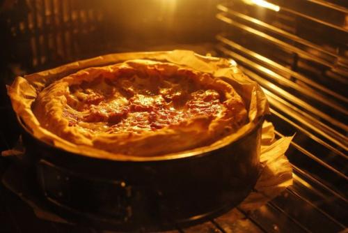 Пицца - кейк.  Ингредиенты для теста: 08