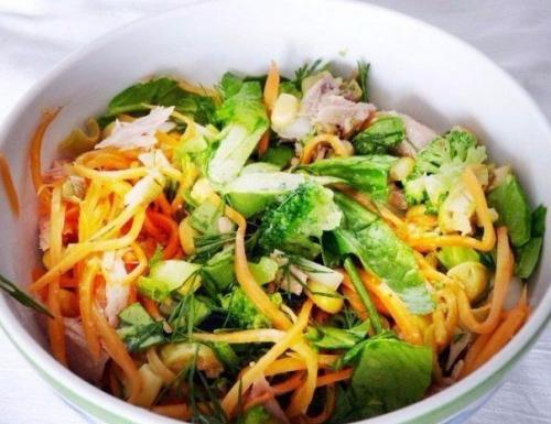 Топ - 5 салатов для легкого ужина. 01