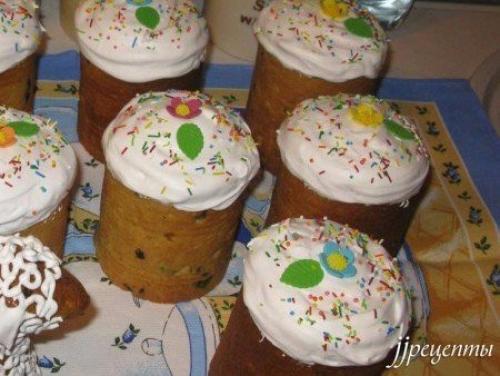 Пасхальный кулич.  Ингредиенты. 09