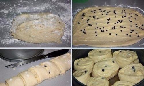 Булочки - бриоши с кремом патисьер. 02