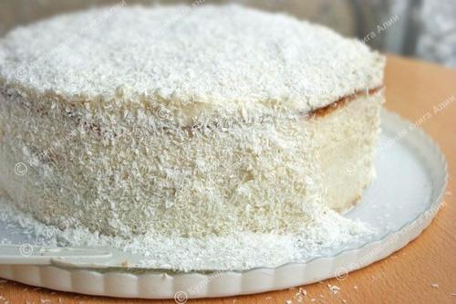 Кокосовый торт.   Обалденно получилось! 08