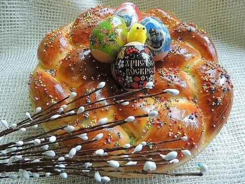 Пасхальный венок с тройной начинкой. 04