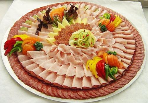 Топ - 10 аппетитных мясных нарезок. 03