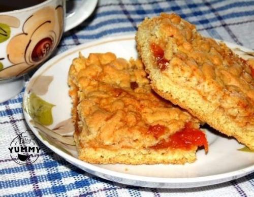 Тертый Пирог.  Ингредиенты: