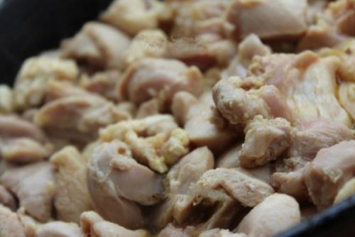 Слойки с курицей и сыром. 01