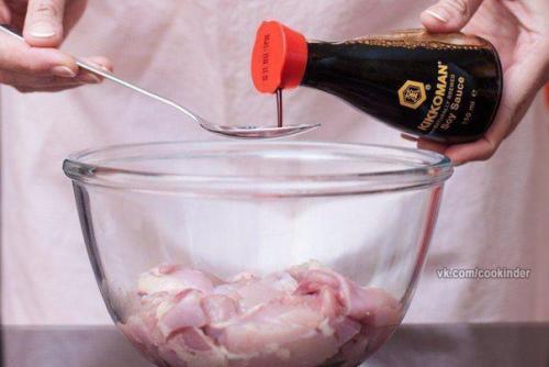 Курица в кисло-сладком соусе. 01