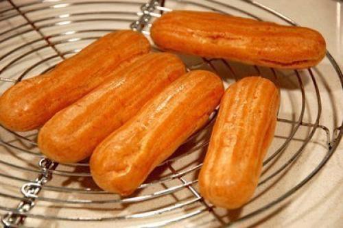 Заварное тесто - эклеры. 08