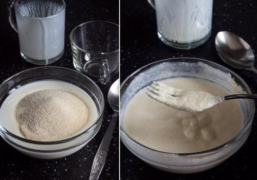 Творожно - манная запеканка. 02