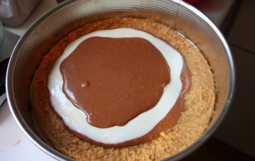 Творожный торт без выпечки. 03