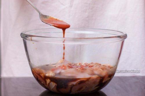 Курица в кисло-сладком соусе. 02