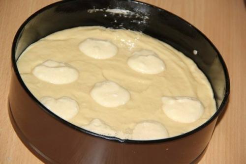 Творожный пирог с ананасами. 02