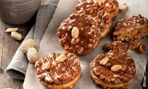 Печенье Сникерс.  За это печенье дети точно скажут вам спасибо!