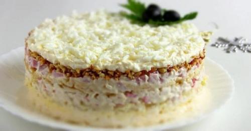 Салат Снежная Королева. Салат Снежная Королева.