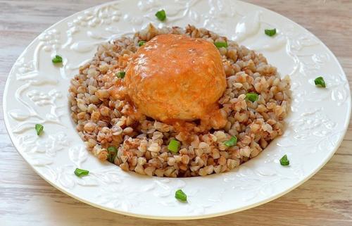 Тефтельки с подливкой по-детсадовски. 08