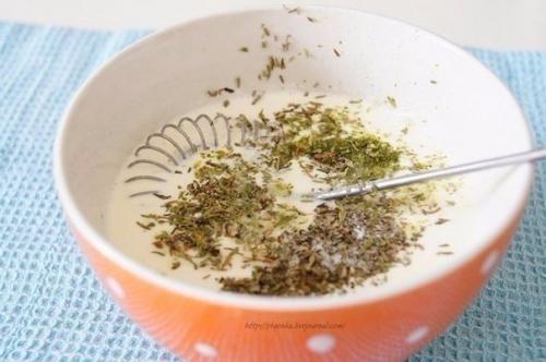 Паста с грибами и брынзой. 04