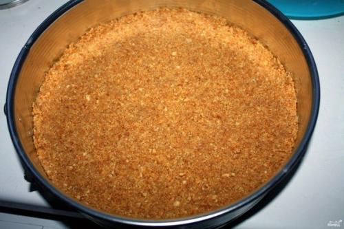 Творожный торт без выпечки. 01