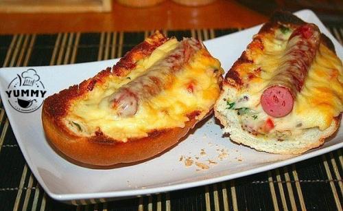 Хот-дог Каноэ. Ингредиенты: 06 Хот-дог Каноэ. Ингредиенты: 06