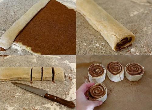 Самые вкусные булочки с корицей. 04