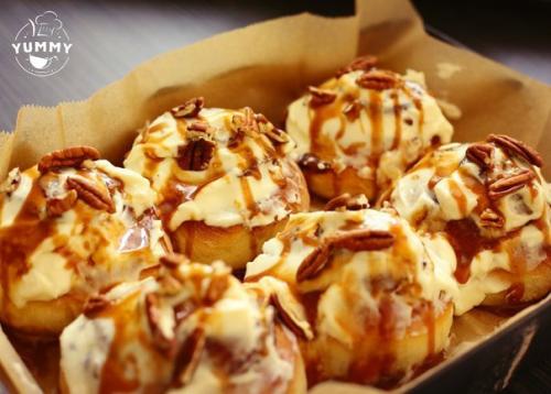 Самые вкусные булочки с корицей.