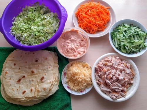 Мини шаурма для пикника. 03 Мини шаурма для пикника. 03