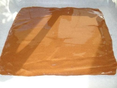 Шоколадные пирожные - рулетики. 04