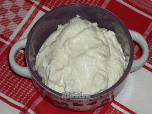 Белковые корзиночки с творожным кремом. 05