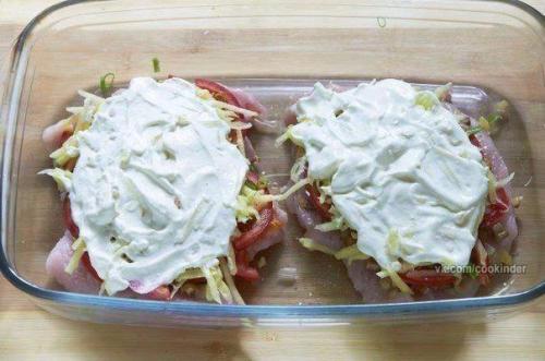 Куриная грудка под шубой. 07