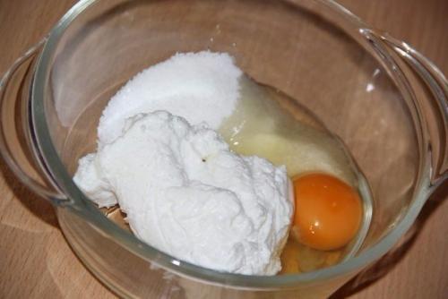 Творожный пирог с ананасами. 01