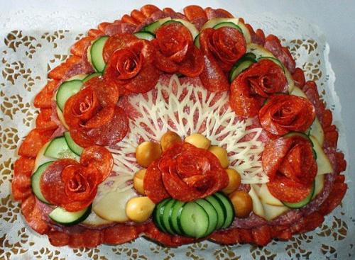 Топ - 10 аппетитных мясных нарезок. 05
