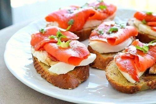 Подборка бутербродов для праздничного стола. 07